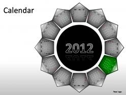 Calendar 2012 powerpoint presentation slides