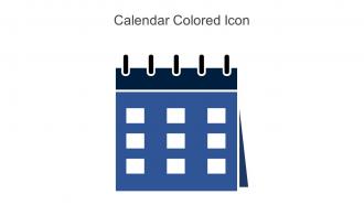Calendar Colored Icon In Powerpoint Pptx Png And Editable Eps Format