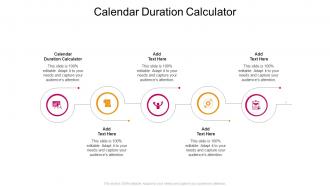 Calendar Duration Calculator In Powerpoint And Google Slides Cpb
