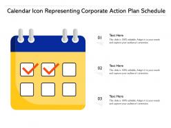 Calendar Icon Representing Corporate Action Plan Schedule