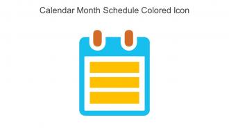 Calendar Month Schedule Colored Icon In Powerpoint Pptx Png And Editable Eps Format