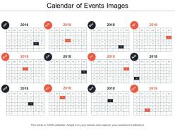 Calendar of events images