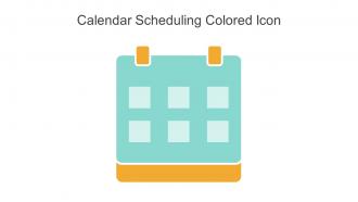 Calendar Scheduling Colored Icon In Powerpoint Pptx Png And Editable Eps Format