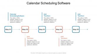 Calendar Scheduling Software In Powerpoint And Google Slides Cpb