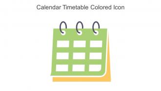 Calendar Timetable Colored Icon In Powerpoint Pptx Png And Editable Eps Format