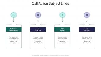 Call Action Subject Lines In Powerpoint And Google Slides Cpb