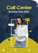 Call Center Business Plan A4 Pdf Word Document