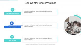 Call Center Best Practices In Powerpoint And Google Slides Cpb