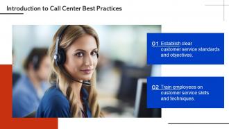 Call Center Best Practices Powerpoint Presentation And Google Slides ICP Idea Editable
