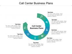 Call center business plans ppt powerpoint presentation infographics clipart images cpb