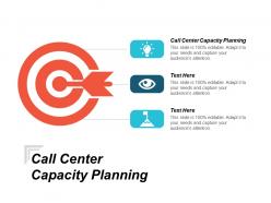 Call center capacity planning ppt powerpoint presentation ideas graphics template cpb