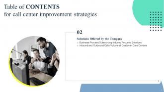 Call Center Improvement Strategies Powerpoint Presentation Slides