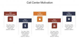 Call center motivation ppt powerpoint presentation layouts example cpb