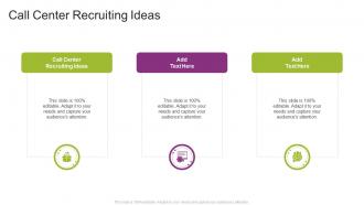 Call Center Recruiting Ideas In Powerpoint And Google Slides Cpb