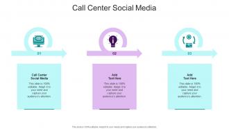 Call Center Social Media In Powerpoint And Google Slides Cpb
