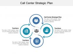 Call center strategic plan ppt powerpoint presentation ideas design ideas cpb