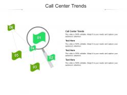 Call center trends ppt powerpoint presentation ideas infographic template cpb