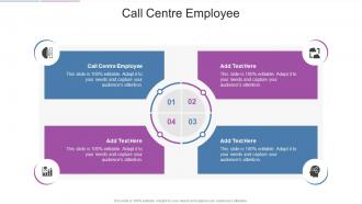 Call Centre Employee In Powerpoint And Google Slides Cpb