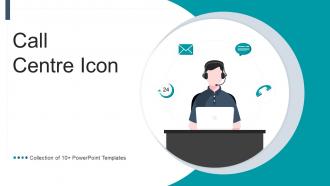 Call Centre Icon Powerpoint PPT Template Bundles
