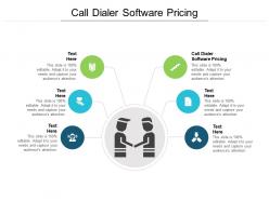 Call dialer software pricing ppt powerpoint presentation file good cpb