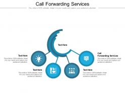 Call forwarding services ppt powerpoint presentation icon model cpb