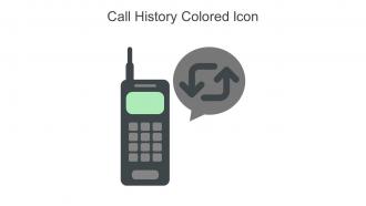 Call History Colored Icon In Powerpoint Pptx Png And Editable Eps Format