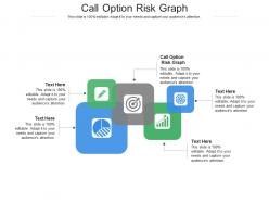 Call option risk graph ppt powerpoint presentation show portfolio cpb