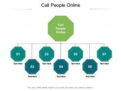 Call people online ppt powerpoint presentation slides portrait cpb