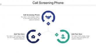 Call Screening Phone Ppt Powerpoint Presentation Icon Gallery Cpb