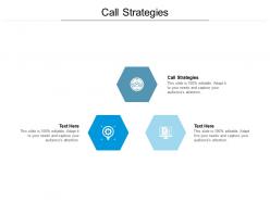 Call strategies ppt powerpoint presentation ideas maker cpb