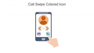 Call Swipe Colored Icon In Powerpoint Pptx Png And Editable Eps Format