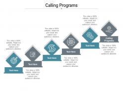 Calling programs ppt powerpoint presentation file example topics cpb