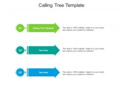 Calling tree template ppt powerpoint presentation pictures grid cpb