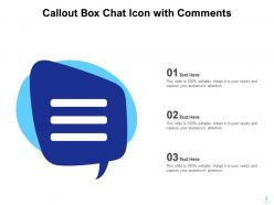 Callout Icon Speech Bubbles Ratings Symbol Circular Incorrect Comment