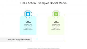 Calls Action Examples Social Media In Powerpoint And Google Slides Cpb