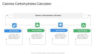Calories Carbohydrates Calculator In Powerpoint And Google Slides Cpb