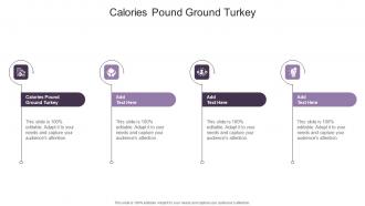 Calories Pound Ground Turkey In Powerpoint And Google Slides Cpb