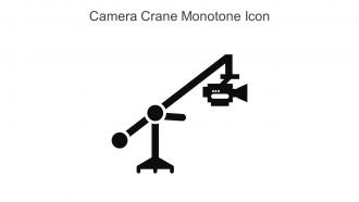 Camera Crane Monotone Icon In Powerpoint Pptx Png And Editable Eps Format