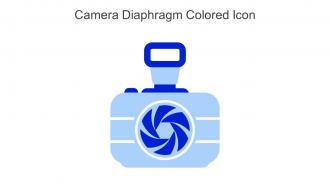 Camera Diaphragm Colored Icon In Powerpoint Pptx Png And Editable Eps Format