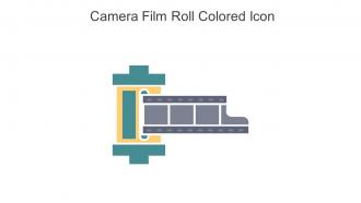 Camera Film Roll Colored Icon In Powerpoint Pptx Png And Editable Eps Format