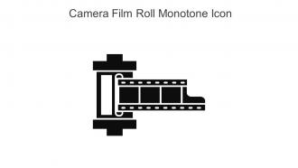 Camera Film Roll Monotone Icon In Powerpoint Pptx Png And Editable Eps Format