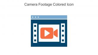 Camera Footage Colored Icon In Powerpoint Pptx Png And Editable Eps Format