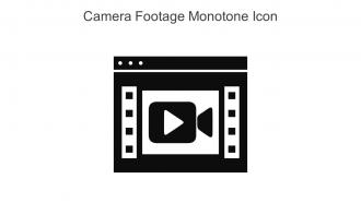 Camera Footage Monotone Icon In Powerpoint Pptx Png And Editable Eps Format