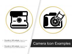 Camera icon examples
