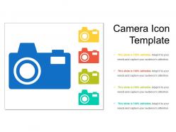 Camera icon template