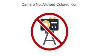 Camera Not Allowed Colored Icon In Powerpoint Pptx Png And Editable Eps Format