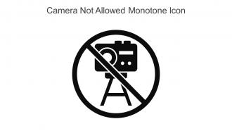 Camera Not Allowed Monotone Icon In Powerpoint Pptx Png And Editable Eps Format