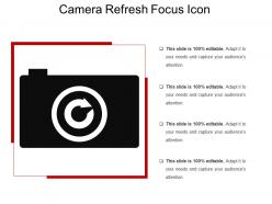 Camera refresh focus icon