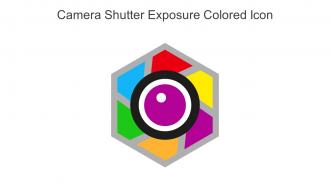 Camera Shutter Exposure Colored Icon In Powerpoint Pptx Png And Editable Eps Format