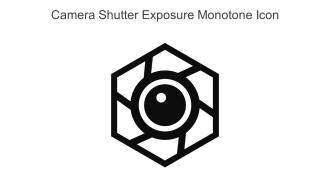 Camera Shutter Exposure Monotone Icon In Powerpoint Pptx Png And Editable Eps Format